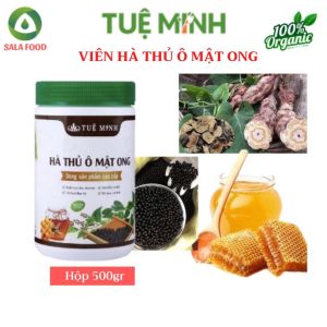 Hà thủ ô mật ong rừng Tuệ Minh giúp đen tóc bổ máu hỗ trợ tim mạch tăng cường sức khỏe - Hộp 500gr