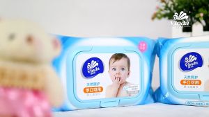 Vinda Baby Wipes 80 draw with cover to draw wet wipes gentle for children and baby special hand mouth available维达婴儿湿巾80抽带盖抽取湿纸巾温和儿童宝宝专用手口可用