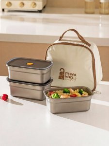 MODERN SWEETHOME | Titanium Food Grade Bento Box