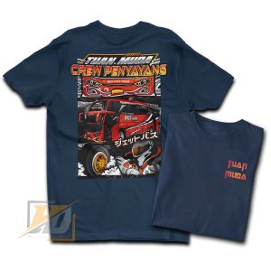 Kaos atasan Anak laki-laki gambar bus mania tuan muda - baju bismania tuan muda