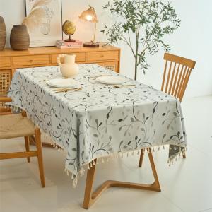 Waterproof Oil-Resistant Stain-Resistant Heat-Resistant Tablecloth Linen