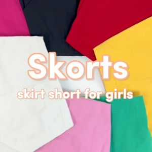 BigboxPH Kids Fashion Skort: Skirt Short for Girls 1-10 Years Old