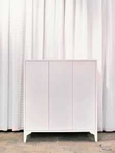 MOLORE | Spacious Entryway Storage Cabinet Steel Shoe Organizer