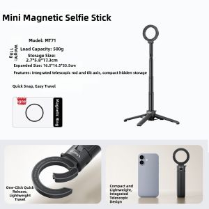 Ulanzi | Magnetic Selfie Stick Tripod Portable