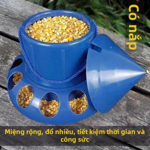 MOMIAN | Máng Ăn Tự Động Không Chảy Dính Cho Gà Bằng Nhựa