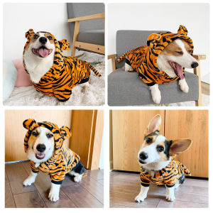 Amoor Transformable Dog and Cat Clothes for Medium to Small Breeds Perfect for Autumn and Winter Ideal for Teddy Corgi and Bichon
