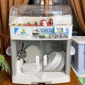 [OLYMPLAST] OKS - Olymplast Kitchen Storage | Rak Piring Olymplast  | Rak Piring Plastik