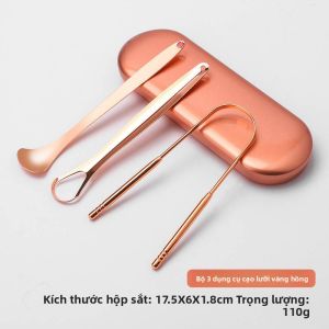 FEIZHUXIANSEN | Dụng Cụ Làm Sạch Lưỡi Inox Để Loại Bỏ Hôi Miệng