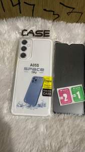 2 IN 1 SofCase Samsung A05S Case Anti Gores Spay Paket Lengkap Real