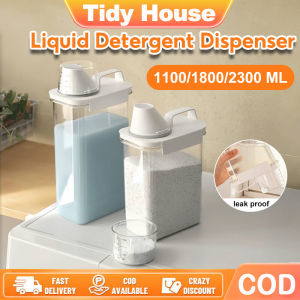 TIDY House Washing Powder Storage Box Household Canned Rice Bucket Insect-proof Moisture-proof Sealed Plastic Bottle Container Storage Tank