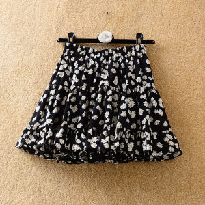 Họa Tiết In Vải Voan Váy Ngắn Nữ Mùa Hè 2024 Phong Cách Mới Cao Vòng Eo Viền Bèo Gấu Áo Gấu Váy Chống Lộn Nửa Chiều Dài Váy Váy Nữ Cho Công Sở - Lazada