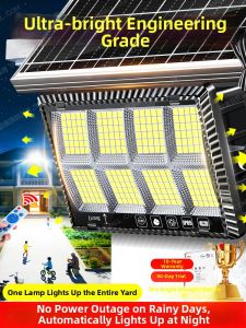 LINGZHE | Solar Power High Power Bright Sensing Outdoor Light