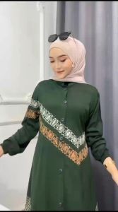 GAMIS TWILL MOTIF TERBARU BUSUI FRIENDLY