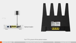 Tenda | Tenda Mew AX12 AX3000 WiFi 6 Router 160MHz Dual Band 2.4/ 5GHz Gigabit Easy Mesh VPN Signal Booster 2976Mbps Long Range Coverage
