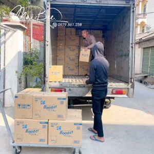 4 TÚI NƯỚC GIẶT BOOSTER MÀU TÍM HÀNG CHÍNH HÃNG