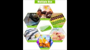 DIY Honeycomb Ice Cube Trays with Lid 2 Pack Food Grade Silicone Ice Cube Mold of 74 Cubes with Removable Lid BPA Free I