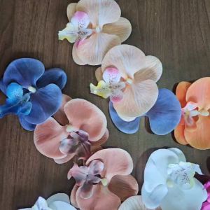 Kepala/Kuntum Bunga Anggrek Orchid Artificial Flower