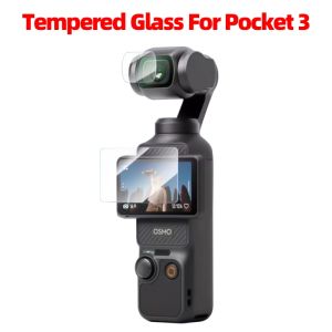Screen Protector for DJI Osmo Pocket 3 Tempered Glass Film LCD Screen Proctector + Lens Protector for DJI Pocket 3 Accessories