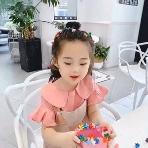 Jedai Mini Isi 50 pcs Jepit Rambut Mini Model lucu Jepitan Rambut Anak Perempuan Free Pouch
