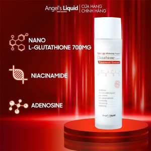 Nước Thần Dưỡng Trắng Da Cân Bằng Độ Ẩm Angels Liquid Tone Up Whitening Program Glutathione Treatment Essence 150ml