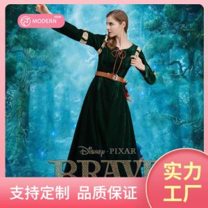 Halloween Brave Tale Cosplay Dress Womens Costume Modern Anime Game Original Design Hand Washable Stock Available for Adults