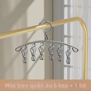 Giá Đỡ Quần Áo Chống Gió Đa Năng