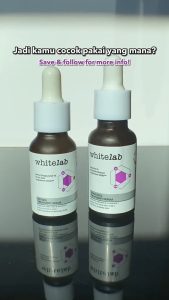 Whitelab Serum Perawatan Kulit Premium - Pencerah & Penghilang Flek Hitam dengan Retinol & Ferulic Acid