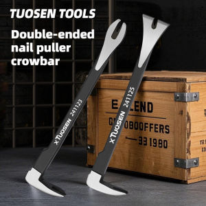 TUOSEN Nail Puller Cats Paw Nail Remover Multifunctional Crowbar Tool Steel Nail Extractor for Home Woodworking Tools