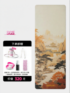 Non-slip Shockproof Soundproof Yoga Mat