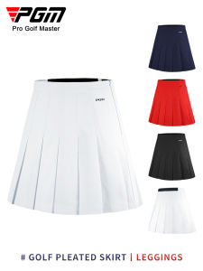 PGM Golf Skirt Half-length Pleated Tennis Shorts Womens Base Layer Summer Sportswear Fitness Fans Goods QZ071