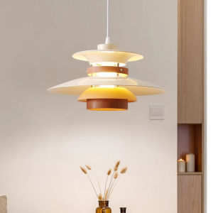 Modern Simplicity Iron Material Single Head Restaurant Hanging Lamp for Dining Table Barbecue Shop Card Seat High End Feeling