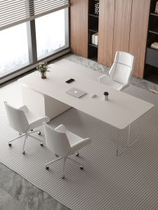 Cream Luxury Medical Beauty Desk Study Table
