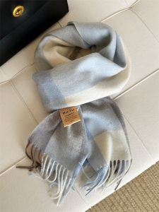 Classic British Plaid Wool Scarf for Men And Women High Quality Australian Wool Scarf Gift for Couples Autumn Winter Multifunctional Thickened Rectangle Scarf