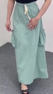 Rok Cargo Model Bangkok Kantong Samping Karet Bahan Paracute