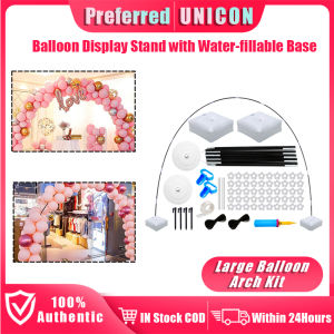 DIY Balloon Display Stand with Water Fillable Base 15pcs 40cm Pole Large Balloon Arch Set for Wedding Supplies\\n\\n Introduction to DIY Balloon Display Stands\\n\\nBalloon display stands are a popular choice for weddings, parties, and other events, as they add a touch of whimsy and elegance to any space. In this article, we'll explore the features of our DIY balloon display stand, which includes a water fillable base and 15pcs 40cm pole balloon stands.\\n\\n Overview of Balloon Display Stands\\n\\nBalloon display stands come in various shapes and sizes, but they all serve the same purpose: to hold balloons securely and add visual interest to any event space. Our DIY balloon display stand is specifically designed for weddings, making it an excellent choice for couples looking to create a memorable atmosphere.\\n\\n Key Features: Water Fillable Base & 15pcs Balloon Stand\\n\\nOur DIY balloon display stand has two key features that set it apart from other options on the market:\\n\\n- **Water Fillable Base**: This feature ensures stability and prevents the stand from tipping over, even in windy conditions. Simply fill the base with water, and you're good to go!\\n- **15pcs Balloon Stand**: Our set includes 15 stands, each measuring 40cm in height. This allows you to create a variety of balloon displays, from simple arrangements to elaborate arches.\\n\\n Setting Up Your DIY Balloon Display\\n\\nNow that you know what our DIY balloon display stand has to offer, let's dive into how to set it up.\\n\\n Step-by-Step Guide to Assembling Your Display\\n\\nSetting up your DIY balloon display stand is easy! Follow these steps:\\n\\n1. Fill the water fillable base with water.\\n2. Insert the 40cm poles into the base.\\n3. Attach balloons to the poles using string or balloon clips.\\n\\n Tips for Perfect Placement\\n\\nHere are some tips for placing your DIY balloon display stand:\\n\\n- Place the stand in a location that's visible from all angles, such as near the entrance or in the center of the room.\\n- Use the stands to create a path or entranceway for guests.\\n- Mix and match different colors and sizes of balloons to create a unique look.\\n\\n Enhancing Your Wedding Decor with Large Balloon Arches\\n\\nLarge balloon arches are a popular choice for weddings, and our DIY balloon display stand makes it easy to create them.\\n\\n How to Create Eye-Catching Balloon Arches\\n\\nTo create a large balloon arch using our DIY balloon display stand, follow these steps:\\n\\n1. Set up multiple stands in a row.\\n2. Attach balloons to the poles, starting from the bottom and working your way up.\\n3. Connect the top of the arch with a string or ribbon.\\n\\n Integrating Large Balloon Arches with Other Decor Elements\\n\\nLarge balloon arches look great on their own, but they can also be integrated with other decor elements to create a cohesive look. Here are some ideas:\\n\\n- Use the arch as a backdrop for photos.\\n- Hang lights or flowers from the arch.\\n- Combine the arch with other balloon displays, such as columns or garlands.\\n\\n Unicon Store: Your One-Stop Shop for Wedding Supplies\\n\\nAt Unicon Store, we're committed to providing high-quality wedding supplies at affordable prices. Our DIY balloon display stand is just one of the many products we offer.\\n\\n Order Process & Fast Delivery\\n\\nOrdering from Unicon Store is easy! Simply visit our website, add the products you want to your cart, and check out. We ship orders within 24 hours from Manila, except during special holidays.\\n\\n Commitment to Quality & Customer Satisfaction\\n\\nWe're committed to providing high-quality products that look exactly like the images shown on our website. We also offer COD (cash on delivery) and fast delivery to ensure your satisfaction.\\n\\nWe hope you enjoy our DIY balloon display stand and the many other wedding supplies we offer at Unicon Store! If you have any questions or concerns, please don't hesitate to contact us.\n}