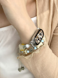 Uhada New Chinese Style Colorful Bracelet for Xiaomi Band 5 pro Watch Strap Best Friend Compatible with Xiaomi Band 9