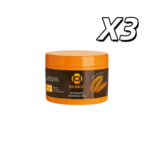 OUHOE | Intensive Tanning Gel Accelerator Bronzing Solarium Sunbeds Summer Long Lasting Repair Moisturizing Face Body Self Tanner Cream