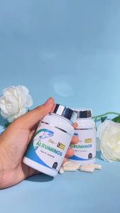 KAPSUL ALBUMINOS BIO GOLD Ekstrak Ikan Gabus Albumin Obat Luka Pasca Operasi Cepat Kering Original