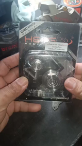 ปิดจานไฟเลส เวฟ/ปิดมารค์จานไฟ สแตนเลส รุ่น WAVE/SONIC/DREAM/CBR/LS/DASH(ประคองข้อเหวี่ยง) ฝาปิดตั้ง จานไฟ หลบข้อเหวี่ยง งานเฮงสกรู