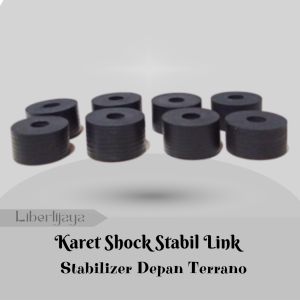 Karet Shock Stabil Link Depan Terrano set 8pcs