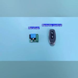 Universal Gate Remote Control Switch DC 12V RF 433 Mhz Asking Code Relay Receiver DIY Mini Module for Garage Door LED Lighting