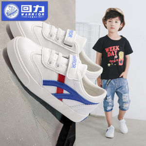 Warrior Kids Sneakers Boys Girls Casual Sports Shoes Spring Autumn Low Top Breathable Synthetic Leather And Mesh Inner Shoes