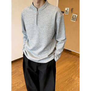 ZHUOCAN | Mens Fall Half Zip Henley Shirt