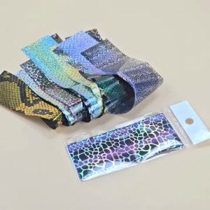 2Packs Fish Scale Lure Stickers Colored Laser Paper Film Jig Hard Bait DIY Fishing Lure Accessories