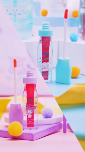LITTLE FAB KIDS Lip Shine 4gr / Pelembab Bibir Lip Shine Sanrio Kuromi Cinnamoroll / BANDUNG