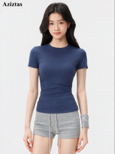 aziztas | Seamless Quick-drying Highly Elastic Yoga T-shirt
