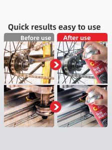 MONLEYTA | Rust Remover Lubricant Metal Loosener Anti-Rust Oil Spray For Doors And Windows Locks And Hinges Noise Reduction Cleaner