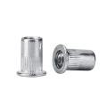 10 Pcs M3 M4 M5 M6 M8 M10 M12 Aluminum Rivet Nut Flat Head Thread Insert Rivet Nut Set Nut. 