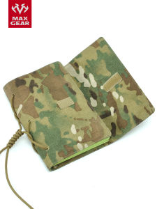 Waterproof Notebook MAXGEAR Camouflage Cover Scorpion Motif Military Themed EDC Equipment for Note Taking And Record Keeping