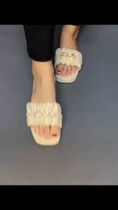 SANDAL WANITA SELOP KERUT SANDAL CEWEK KEKINIAN